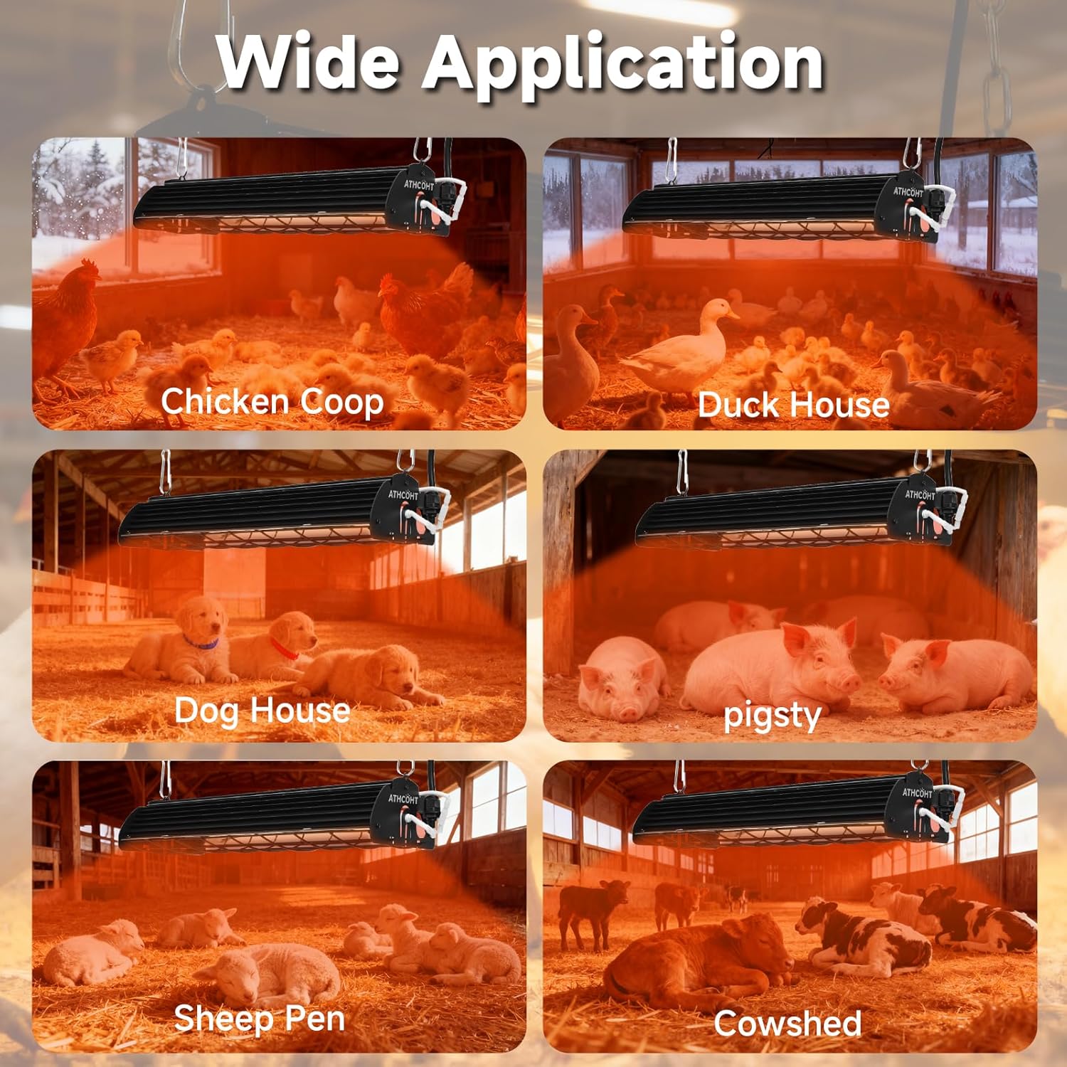 Infrared heater mounting kit coop
