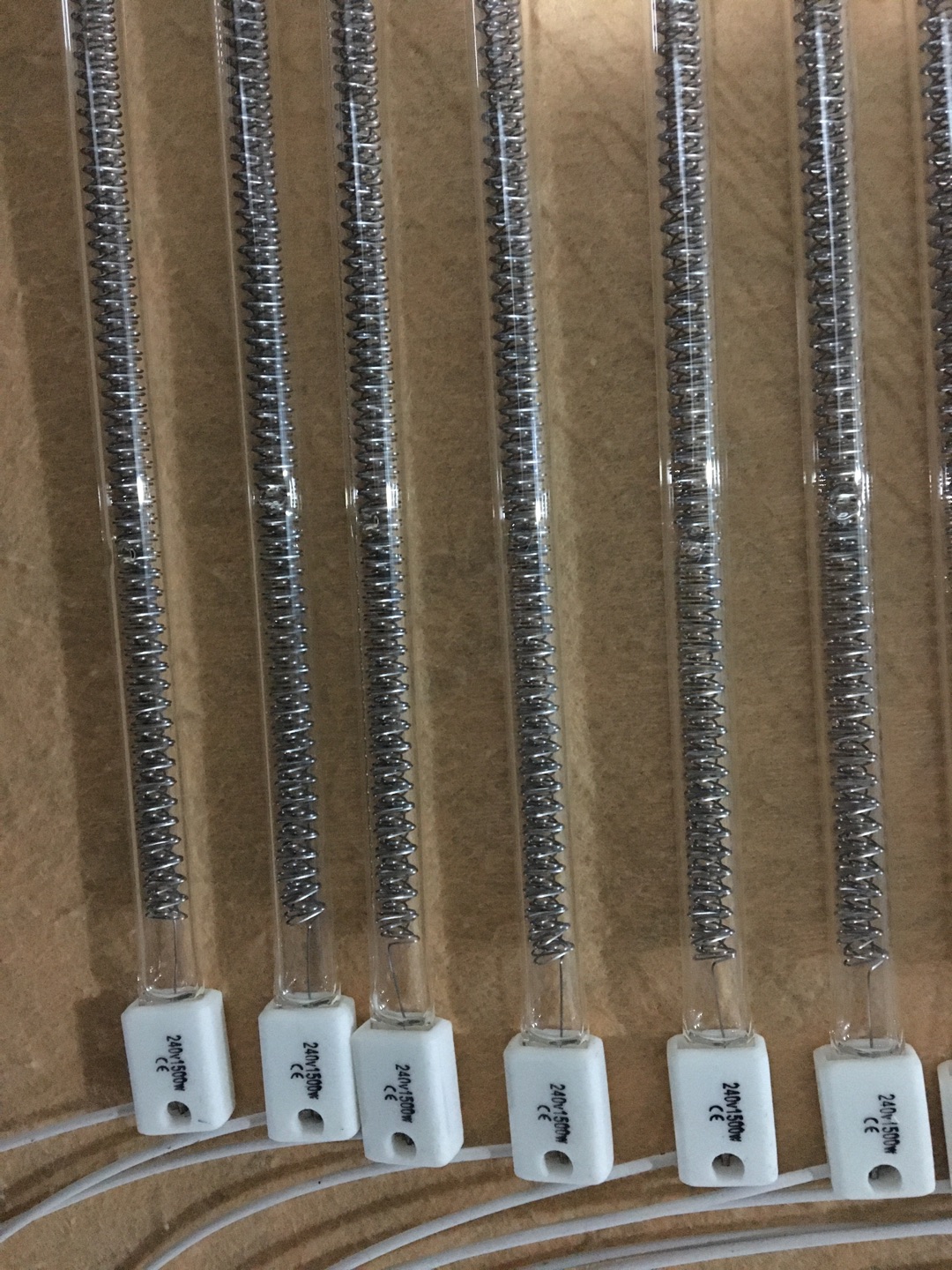 Halogen Heating Elements 235v 2000w Gold Coating
