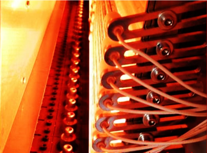 Replacement lamp for Aoki blow molding
