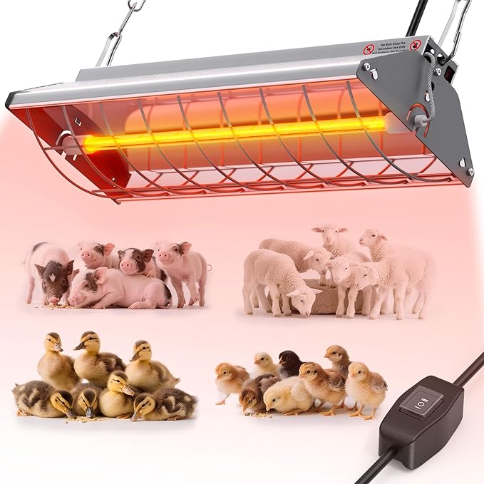 Premium poultry infrared radiator